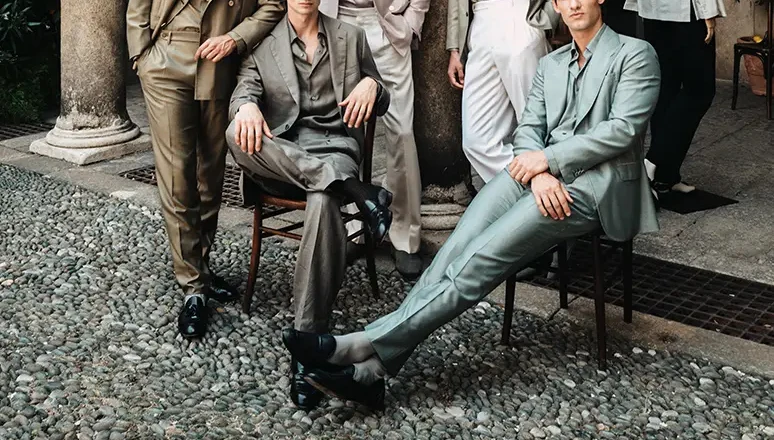 Brioni garment cared for by Alex's Dry Cleaning Valet in San Francisco