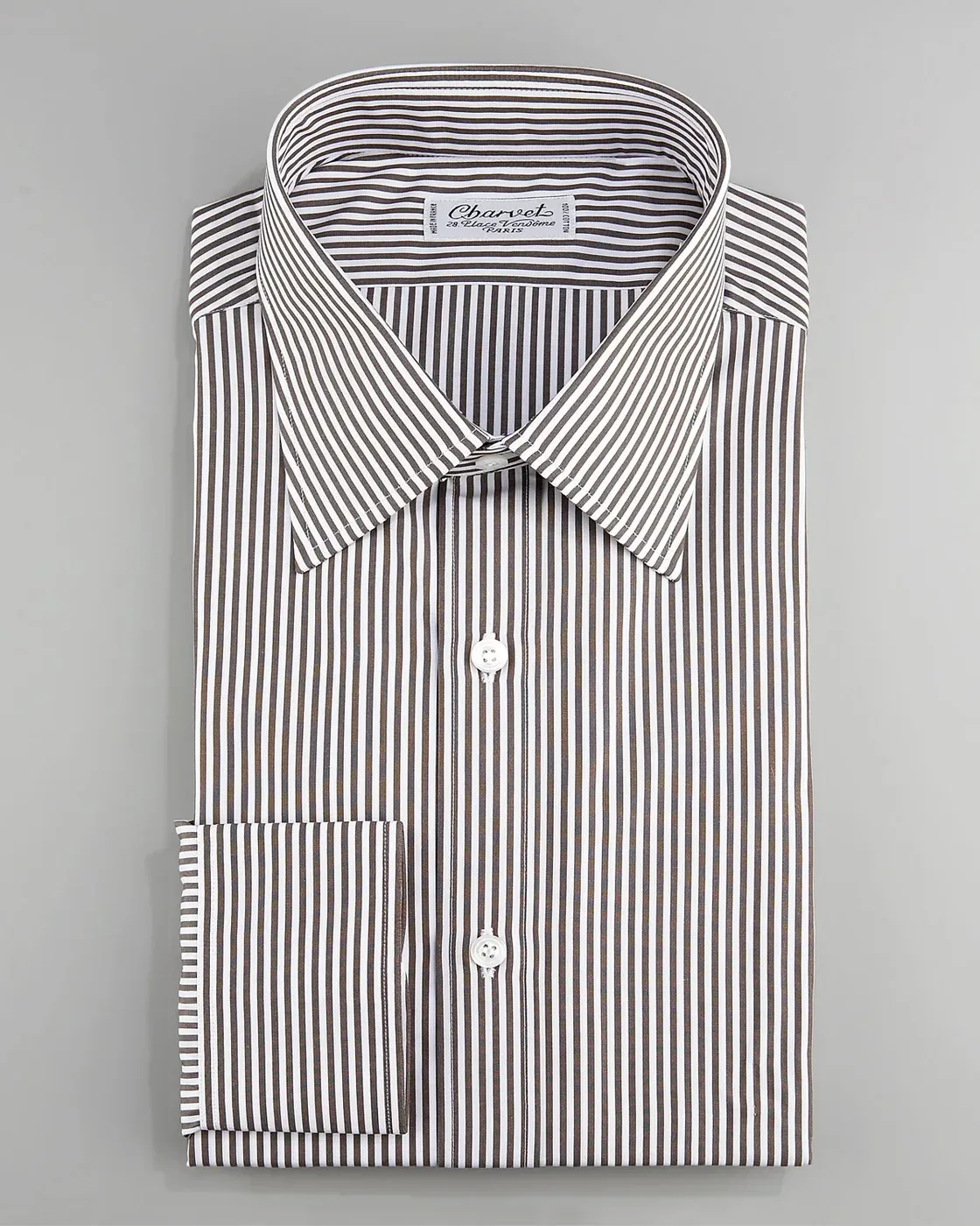 Charvet garment cared for by Alex's Dry Cleaning Valet in San Francisco