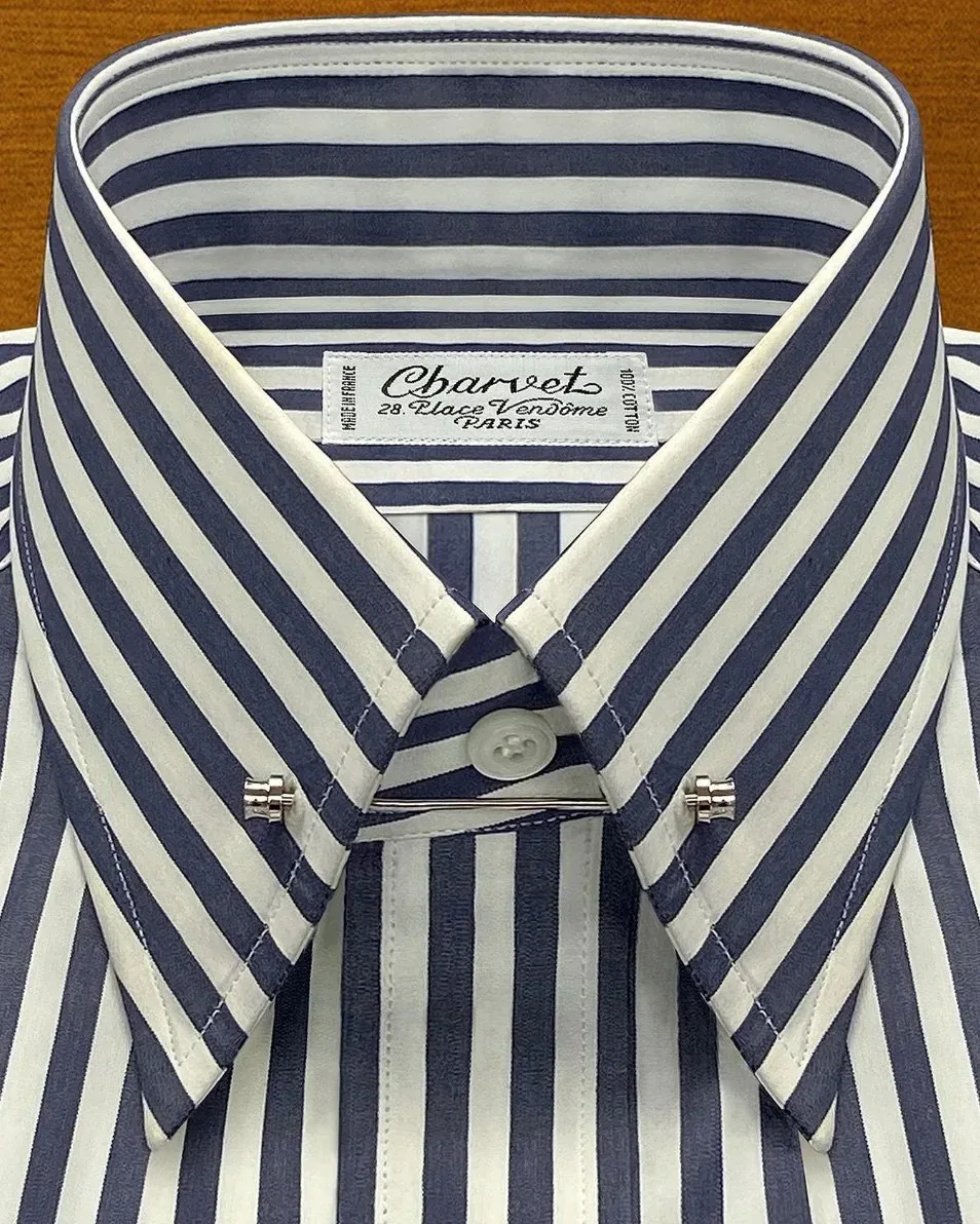 Charvet garment cared for by Alex's Dry Cleaning Valet in San Francisco