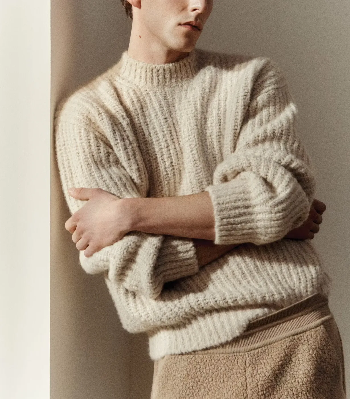 Mens Knitwear Vert Loro Piana 8 Cropped