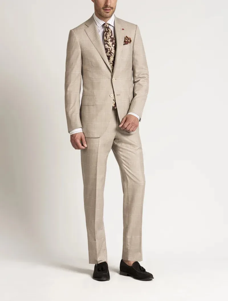 Mens Sport Coat Vert Isaia 6 Cropped