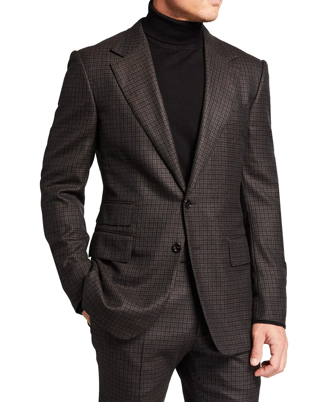 Mens Suit Vert Tom Ford 4 Cropped