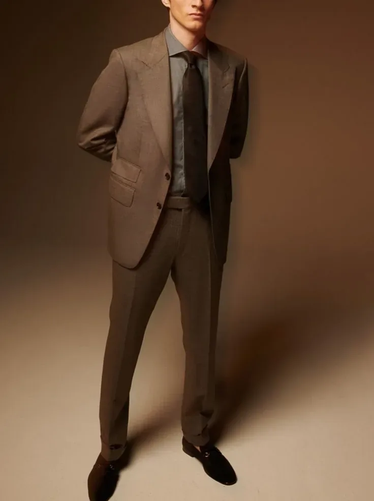Tom Ford suit hand-finished by Alex's Dry Cleaning Valet