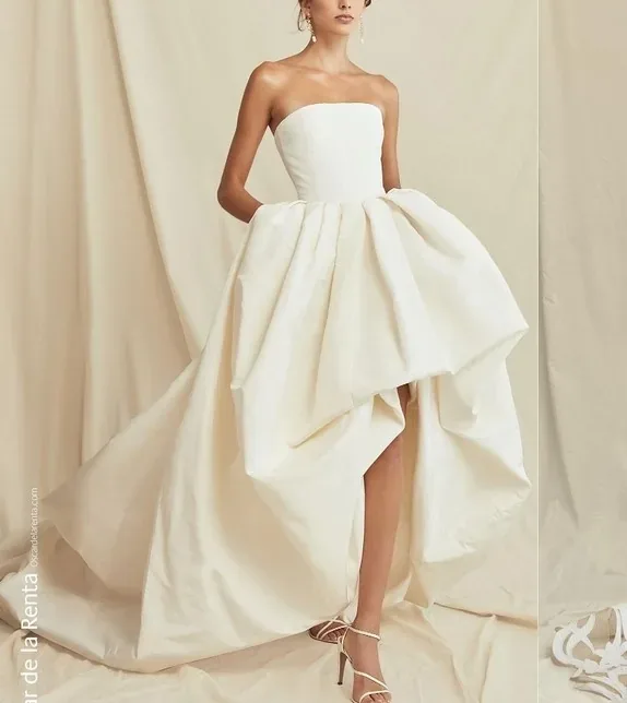 Womens Gown Vert Oscar De La Renta 10 Cropped