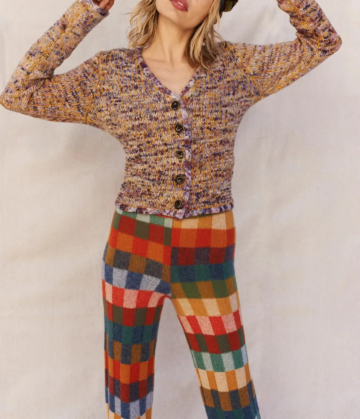 Womens Knitwear Vert Elder Statesman 1 Cropped