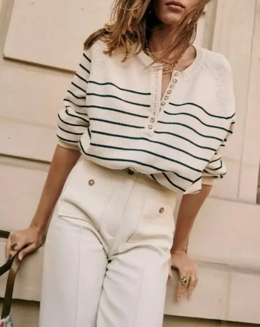 Womens Knitwear Vert La Maille Sezane 1 Cropped
